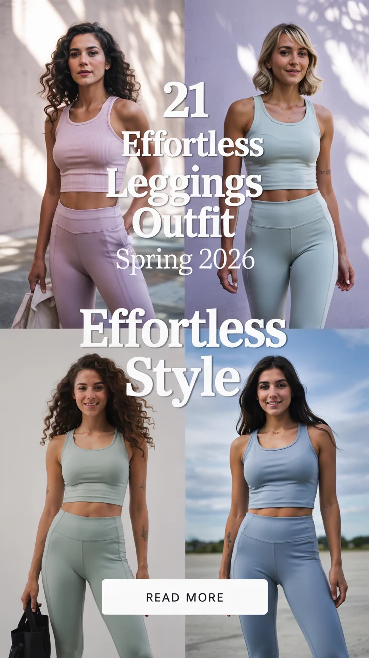 Effortless Leggings Outfit Spring 2026: Easy Looks You’ll Actually Wear