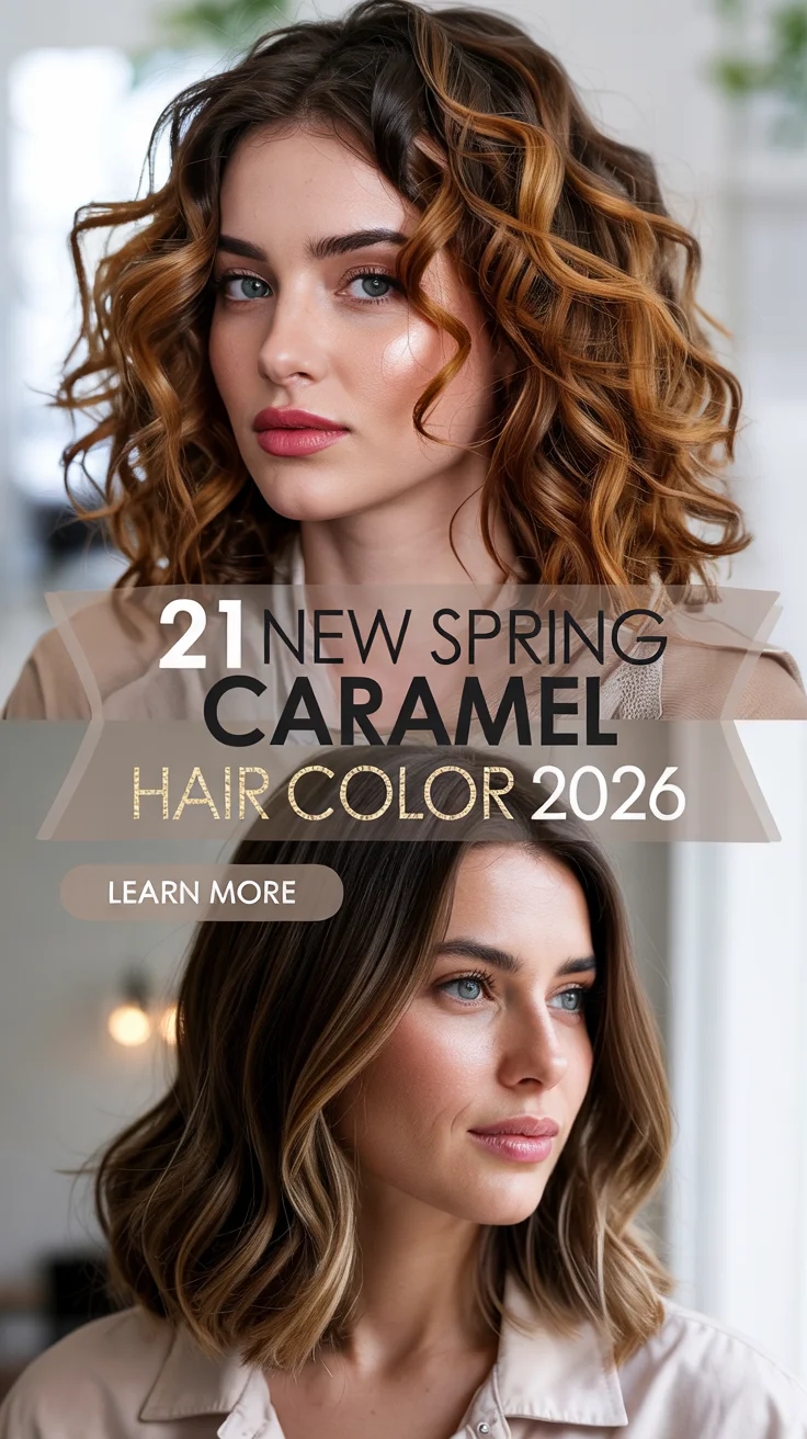 New Spring Caramel Hair Color 2026