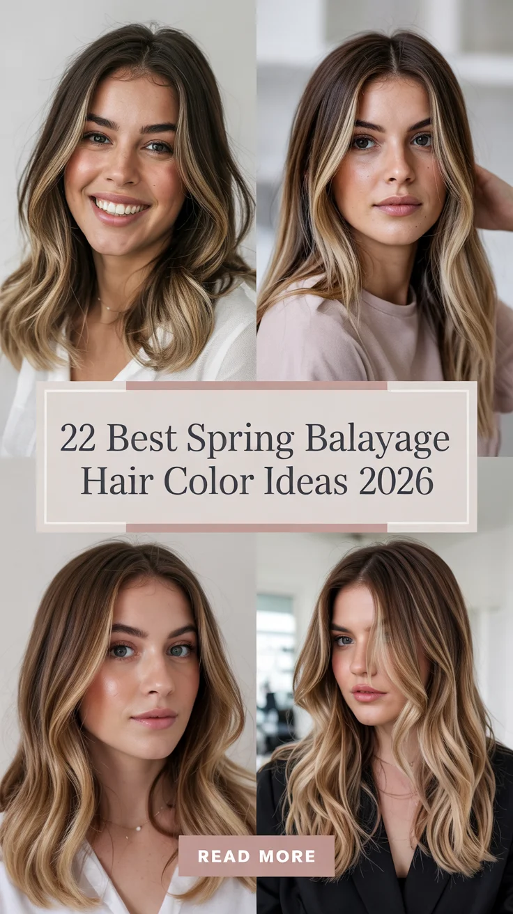 Best Spring Balayage Hair Color Ideas 2026