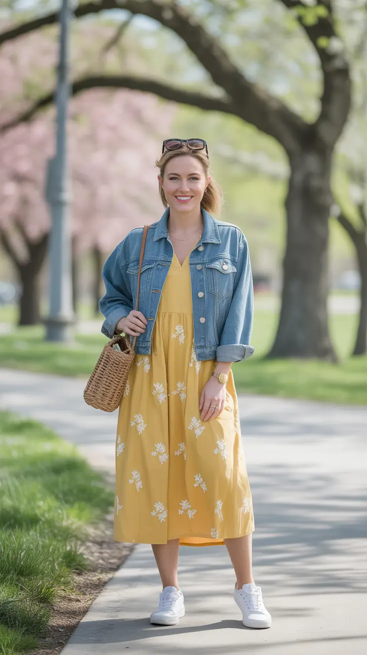 trendy spring date night outfit 2026 Sunny-Day Casual With A Playful Touch