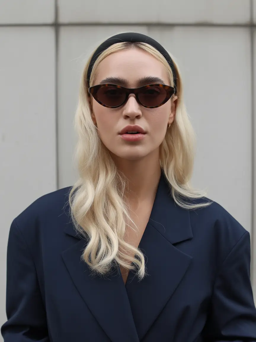 cute easy spring hairstyles 2026 + Padded Headband Waves For A Statement Minimal Moment