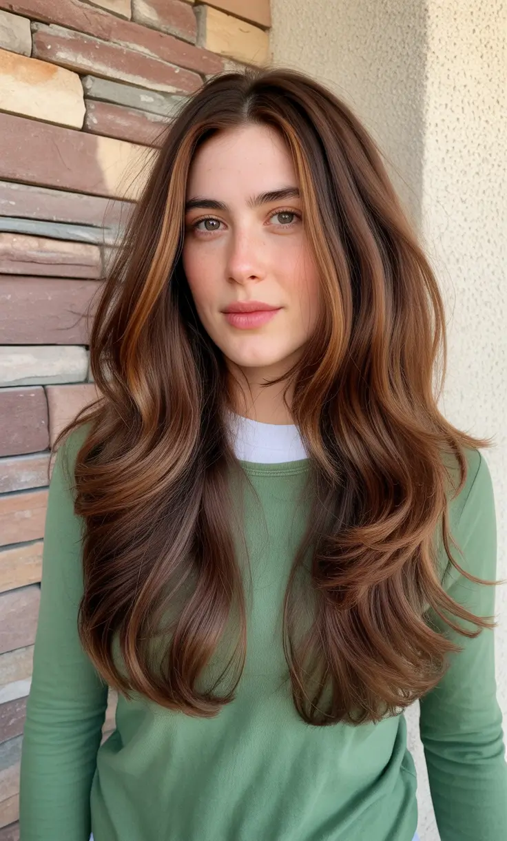 chic spring mushroom brown hair color trends 2026 + Soft Mushroom Balayage With Face-Framing Lift